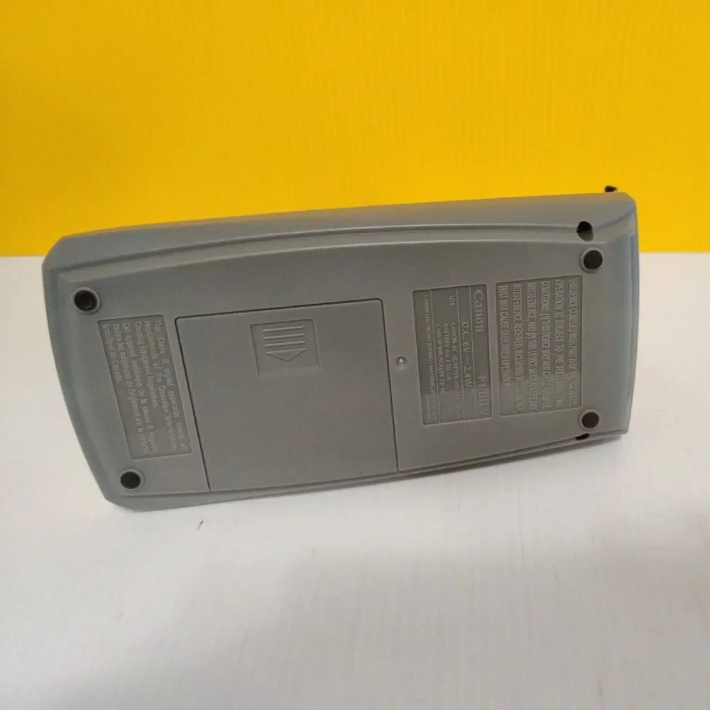 Canon Palm Printer Calculator P1-DHV 12 Digit Tax Business Adding Machine Office